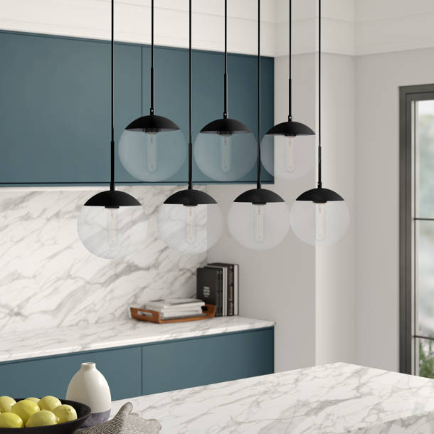 Mercury Row® Yearby 5 Light Cluster Globe Pendant & Reviews Wayfair